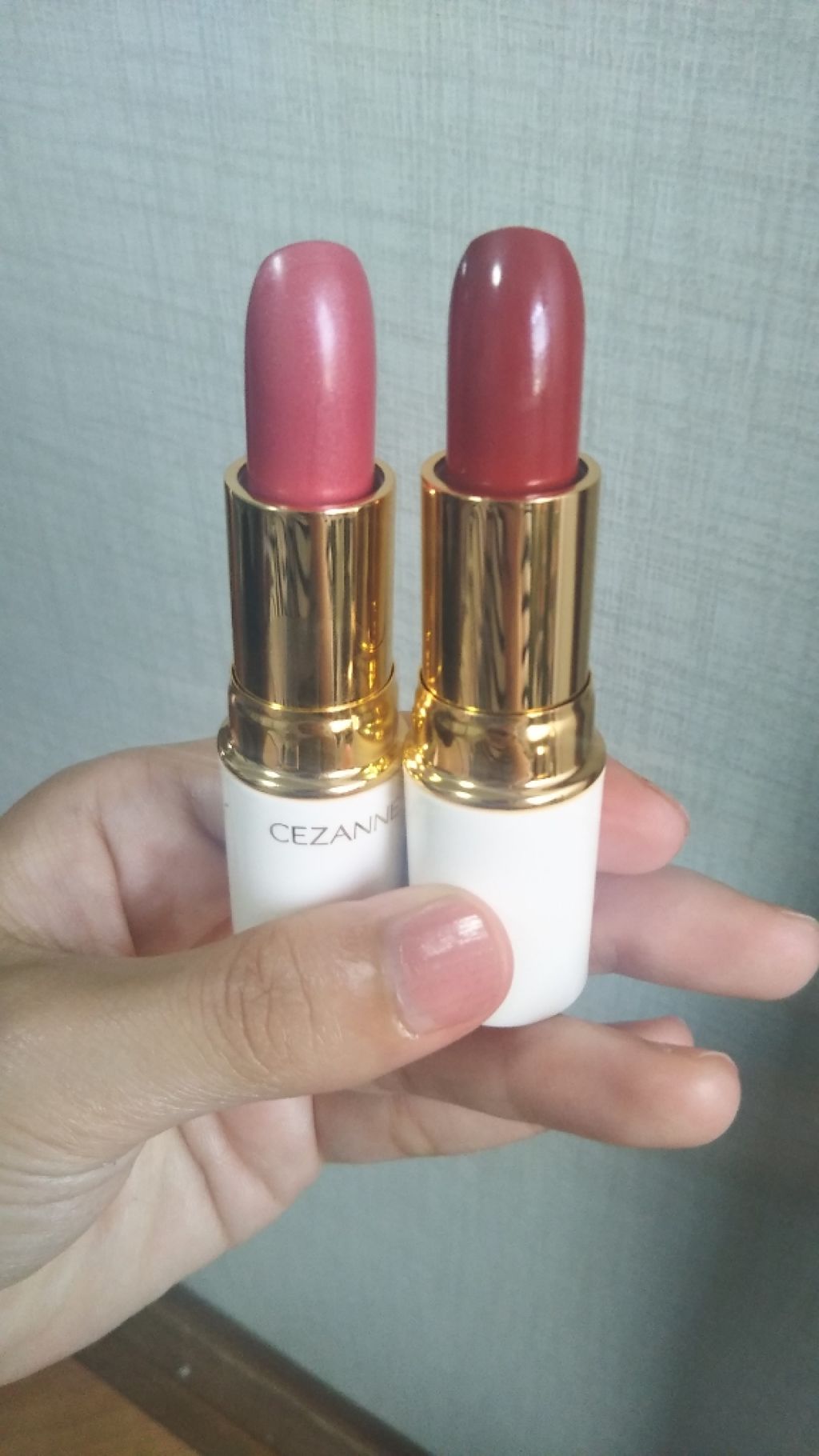ラスティング リップカラーN/CEZANNE/口紅を使ったクチコミ（1枚目）