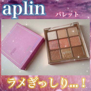 ワンピックアイシャドウパレット/APLIN/パウダーアイシャドウを使ったクチコミ（1枚目）