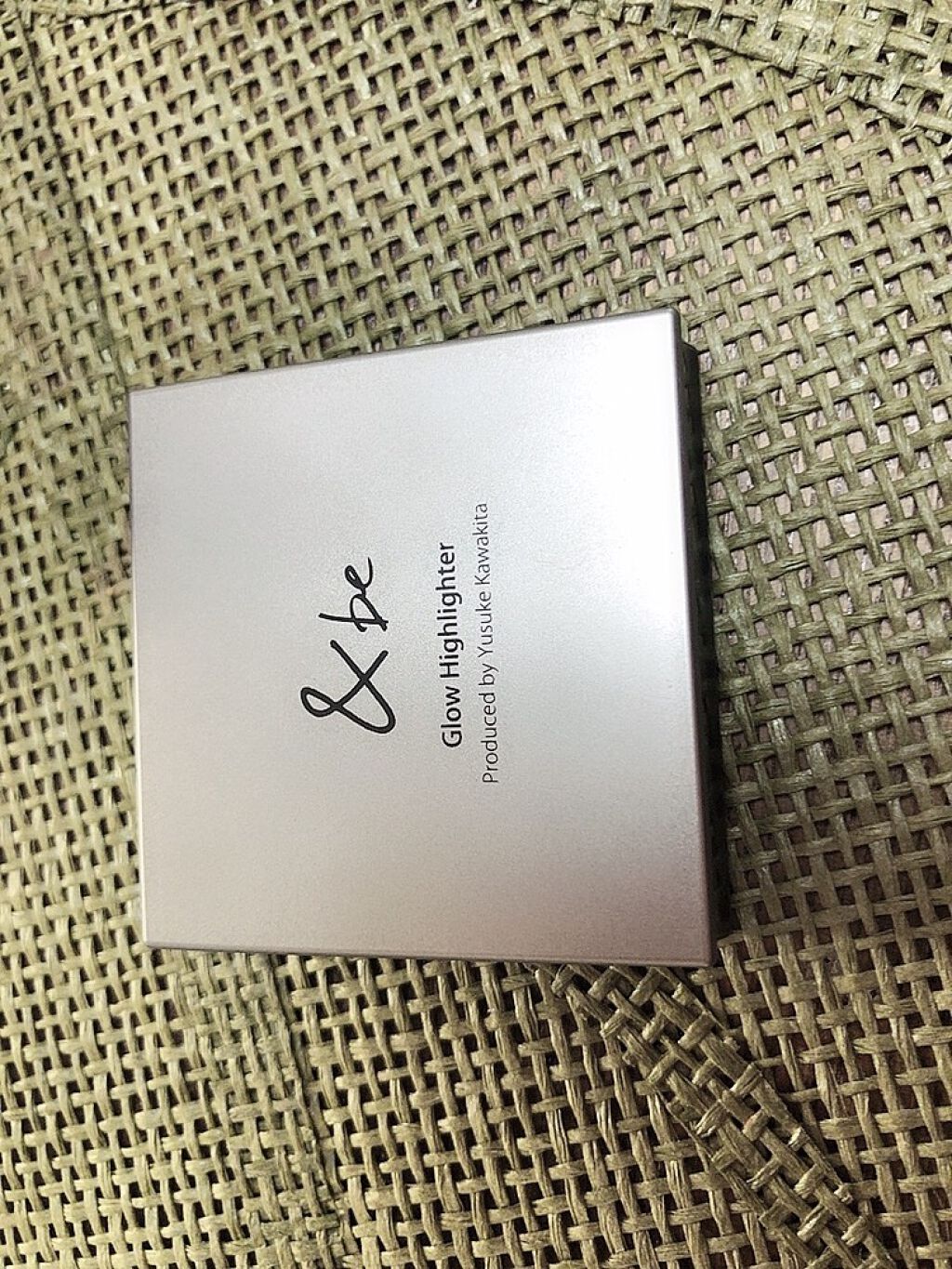 &be グロウハイライター/&be/クリームハイライトを使ったクチコミ(1枚目)