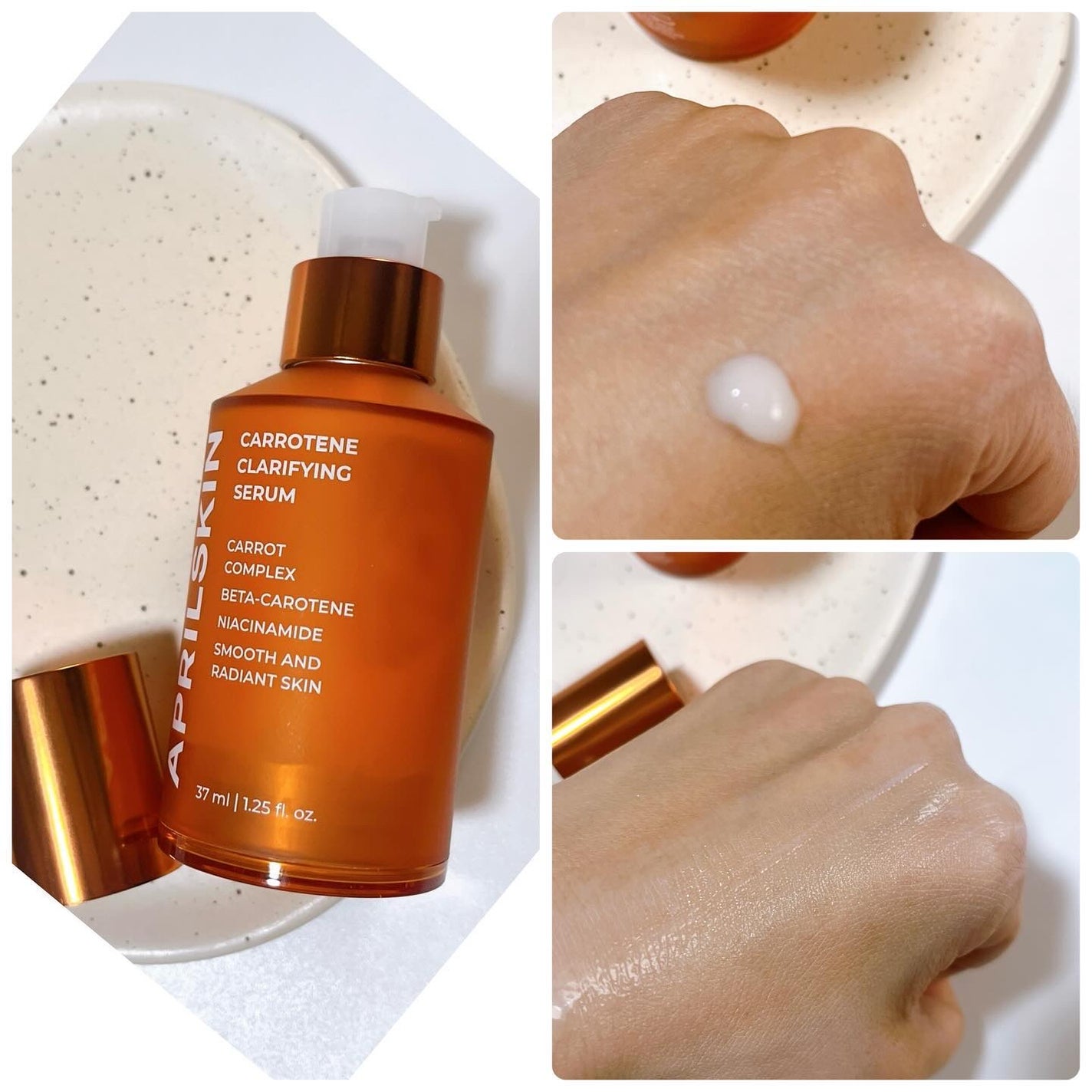 リアルカロテンブレミッシュクリアセラム/APRILSKIN/美容液を使ったクチコミ(2枚目)