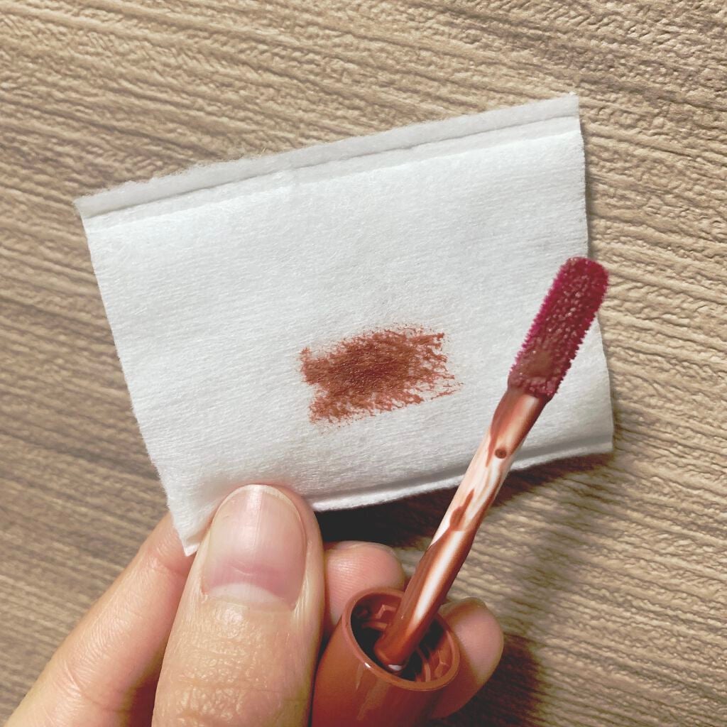 ウォータリーティントリップ/CEZANNE/リップティントを使ったクチコミ(3枚目)