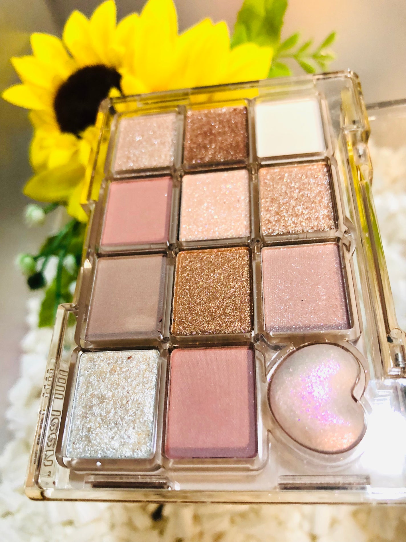 シャイニング12色ミニアイシャドウパレット/jill leen./アイシャドウパレットを使ったクチコミ(2枚目)