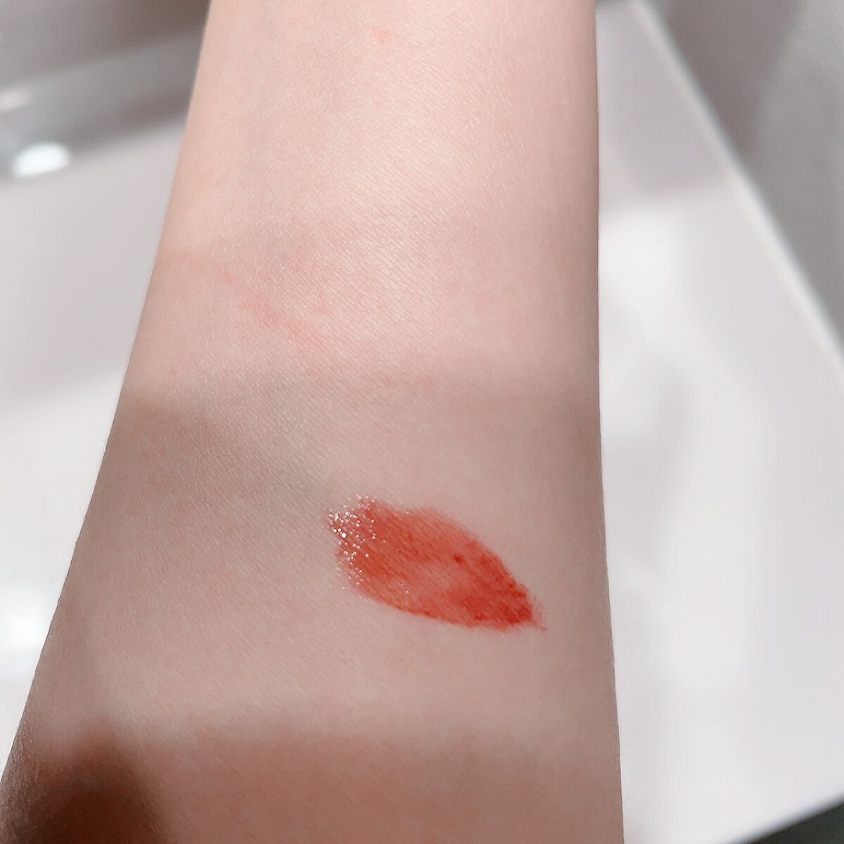 ウォータリーティントリップ/CEZANNE/リップティントを使ったクチコミ（3枚目）