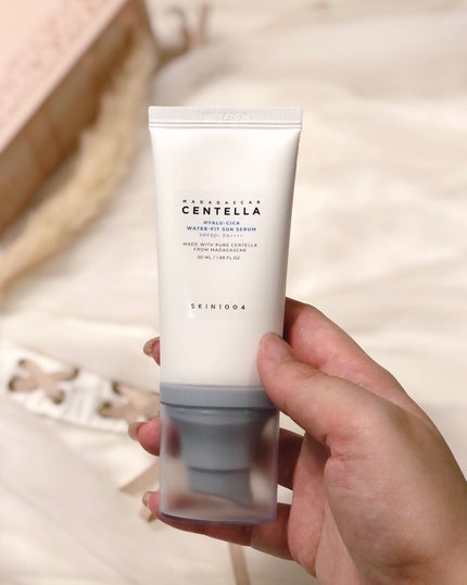 ヒアルーシカ ウォーターフィット サンセラム/SKIN1004/日焼け止めローションを使ったクチコミ(6枚目)