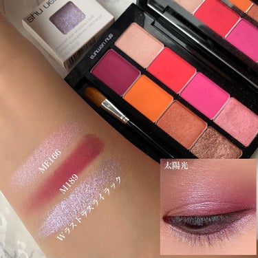 プレスド アイシャドー（レフィル） M ミディアムレッド 189 B/shu uemura/シングルアイシャドウの画像