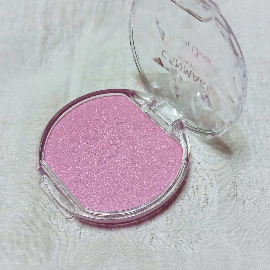 クリームチーク(パールタイプ)/キャンメイク/ジェル・クリームチークを使ったクチコミ（3枚目）