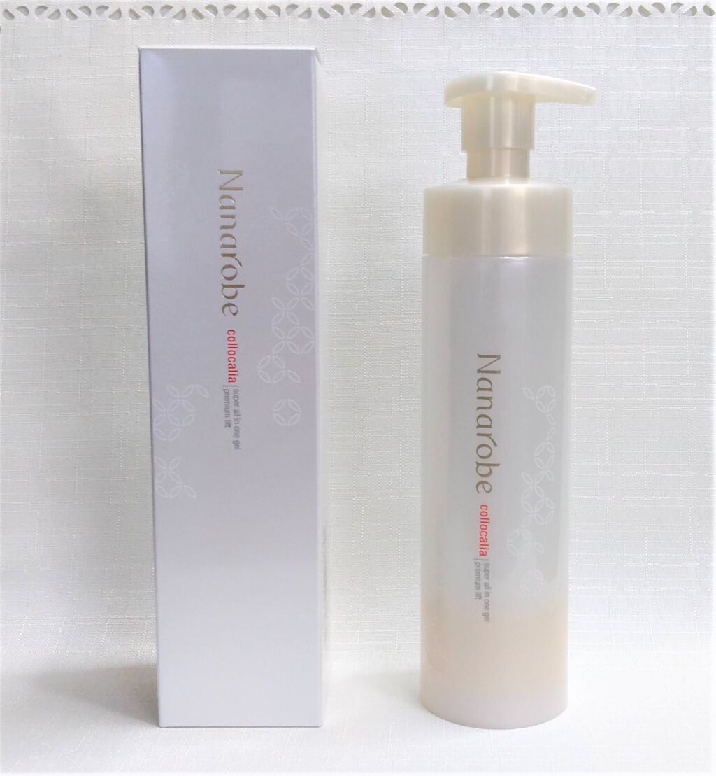 コロカリア スーパーオールインワンジェル プレミアムリフト/ナナローブ/オールインワン化粧品を使ったクチコミ(2枚目)