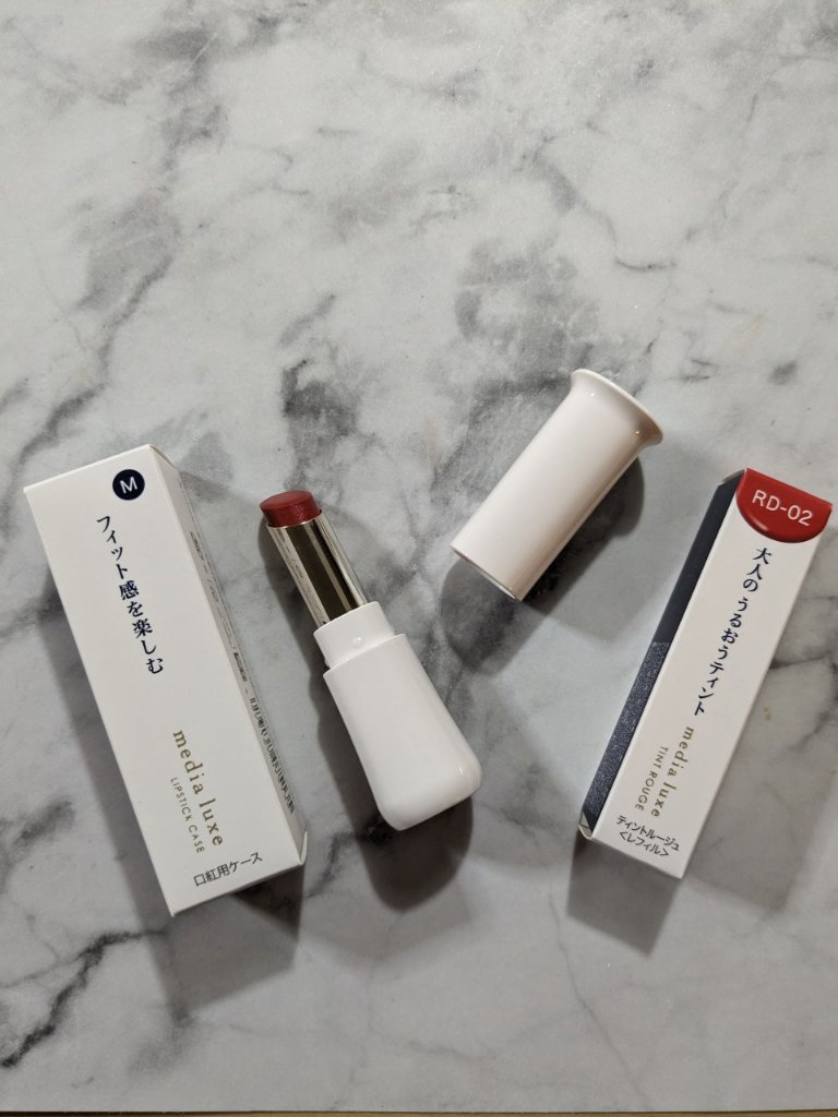 ティントルージュ/media luxe/リップティントを使ったクチコミ（3枚目）