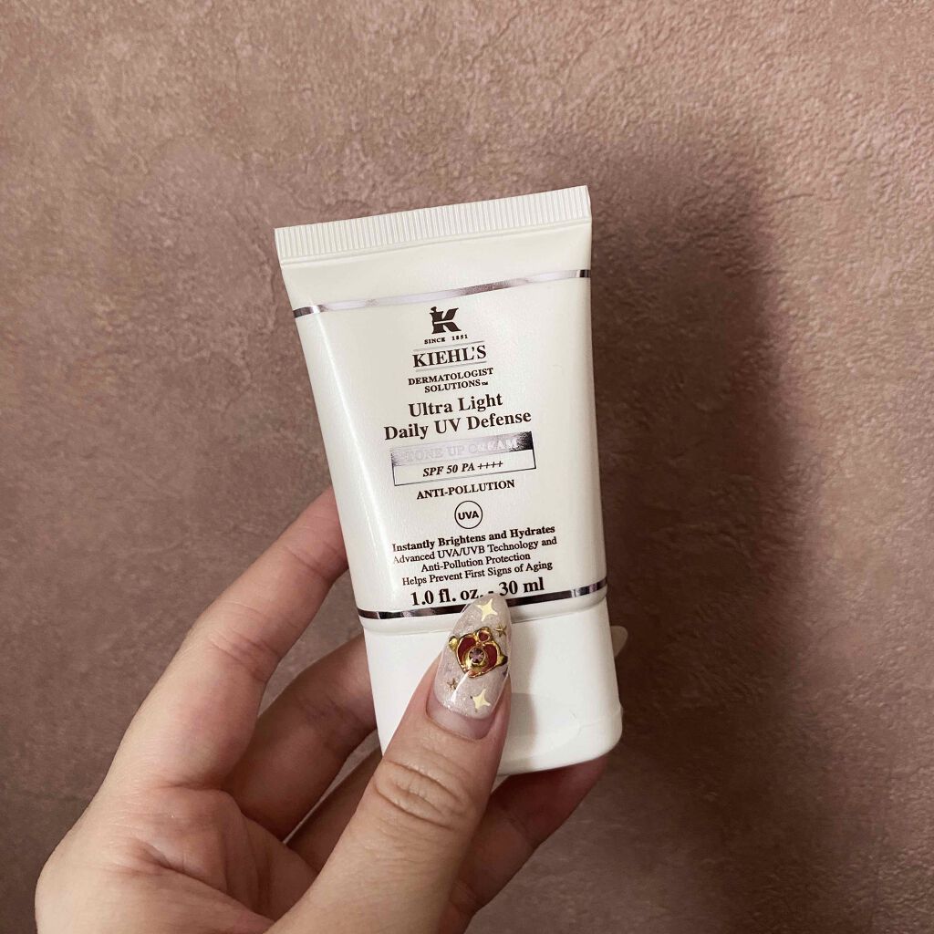 キールズ DS UV ディフェンス トーンアップクリーム/Kiehl's/化粧下地を使ったクチコミ（1枚目）