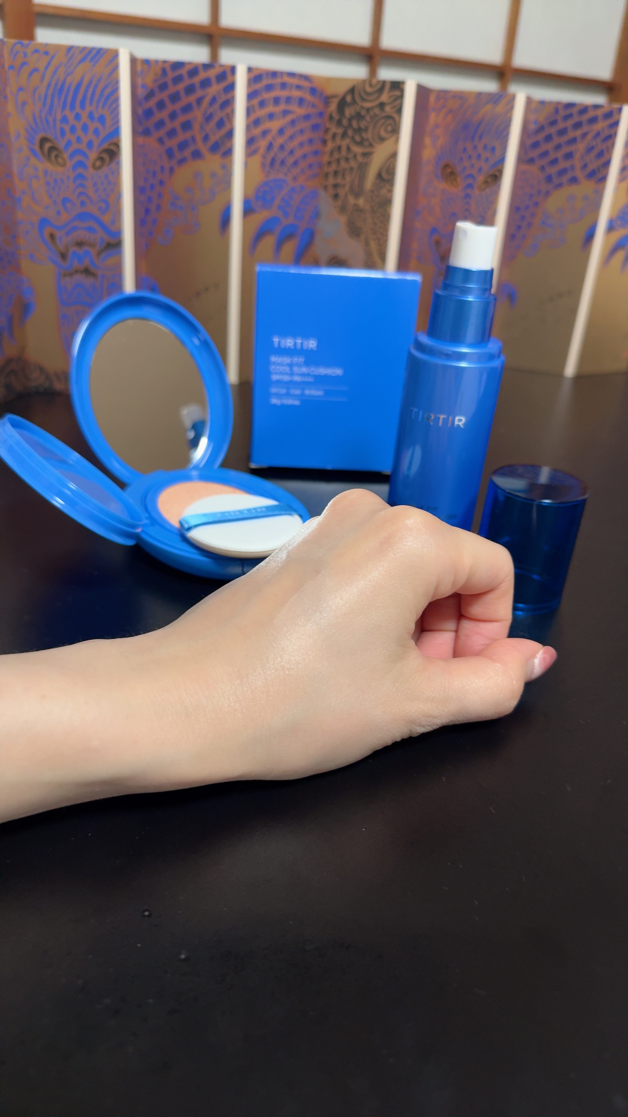 マスクフィット クール サンクッション/TIRTIR(ティルティル)/クッションファンデーションを使ったクチコミ（2枚目）