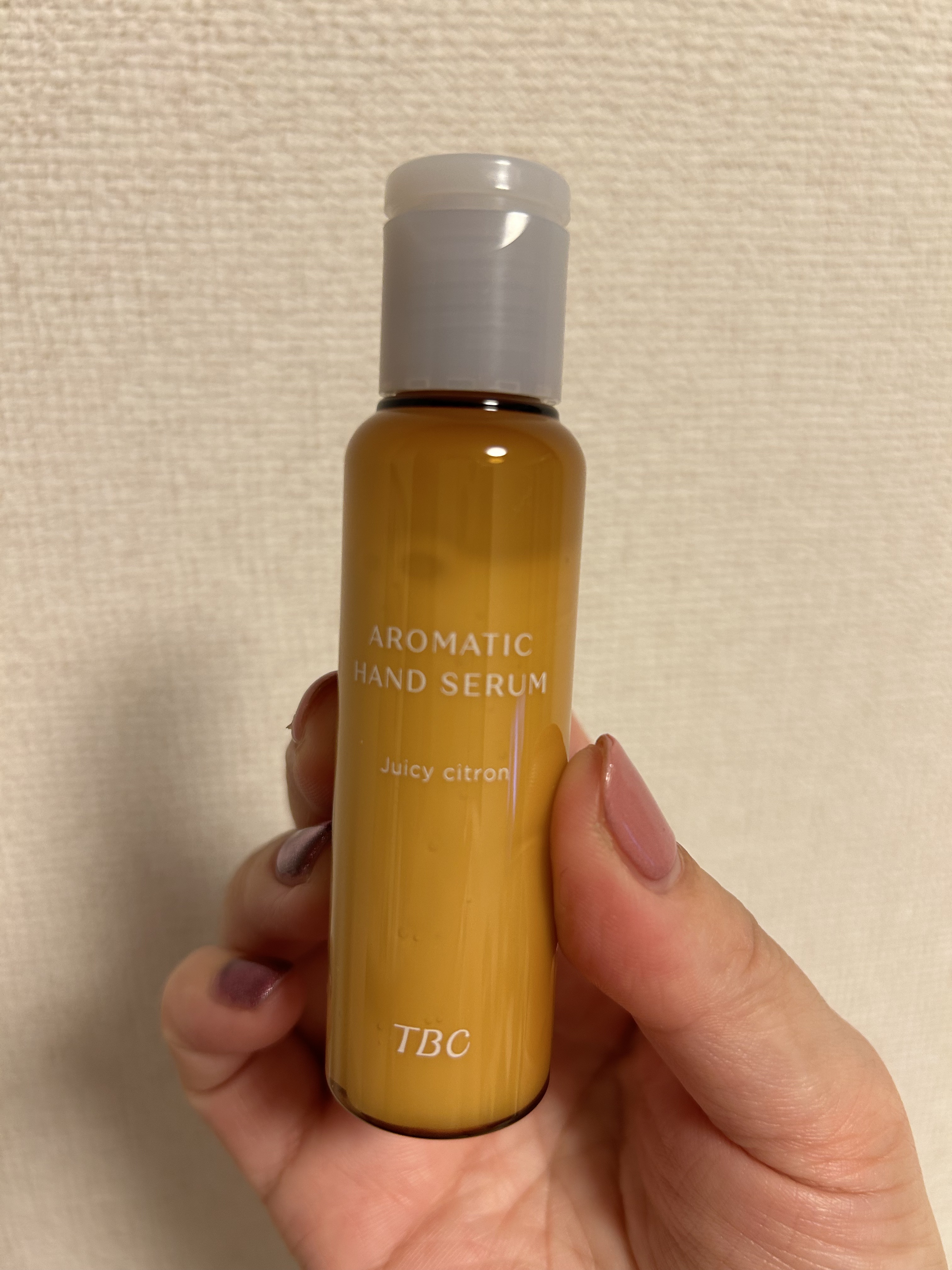 アロマティックハンドセラム ジューシー シトロンの香り/TBC/ハンドクリームを使ったクチコミ（2枚目）