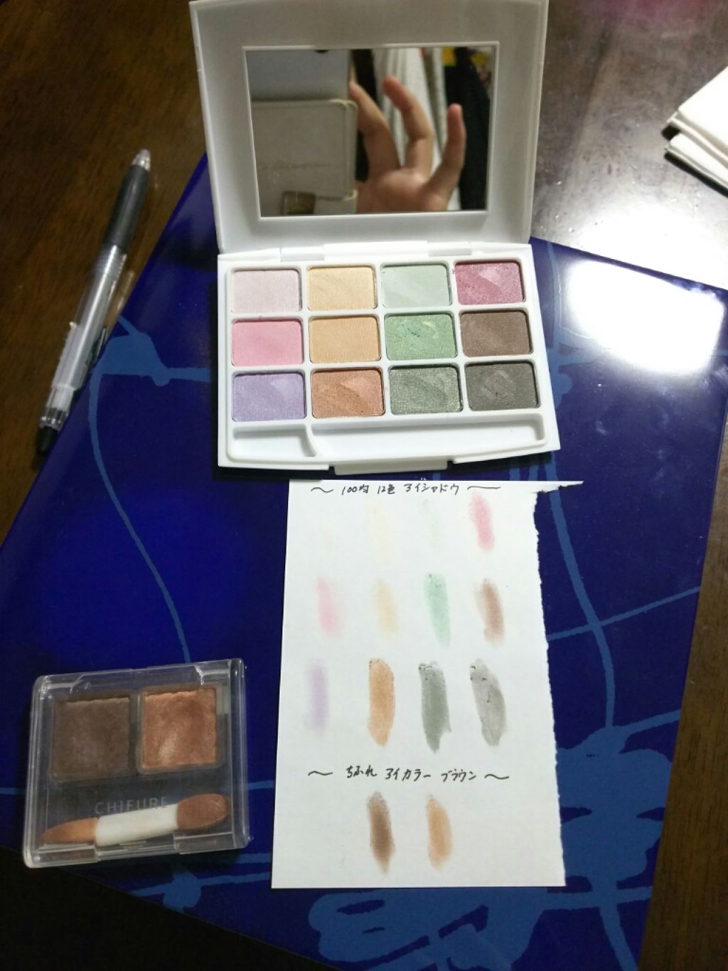 12色アイシャドウパレット/LOUJENE/アイシャドウパレットを使ったクチコミ(1枚目)