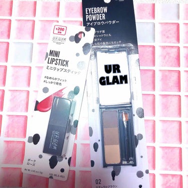 UR GLAM     MINI LIPSTICK/U R GLAM/口紅を使ったクチコミ（1枚目）