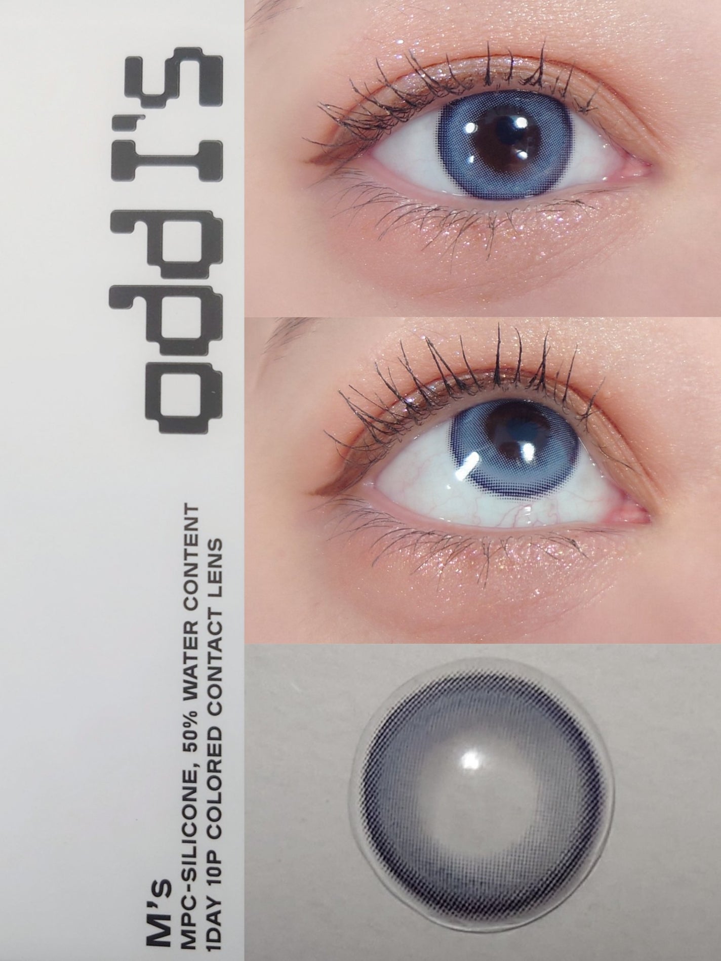 オッドアイズ 1day/ザピエル/カラーコンタクトレンズを使ったクチコミ(2枚目)