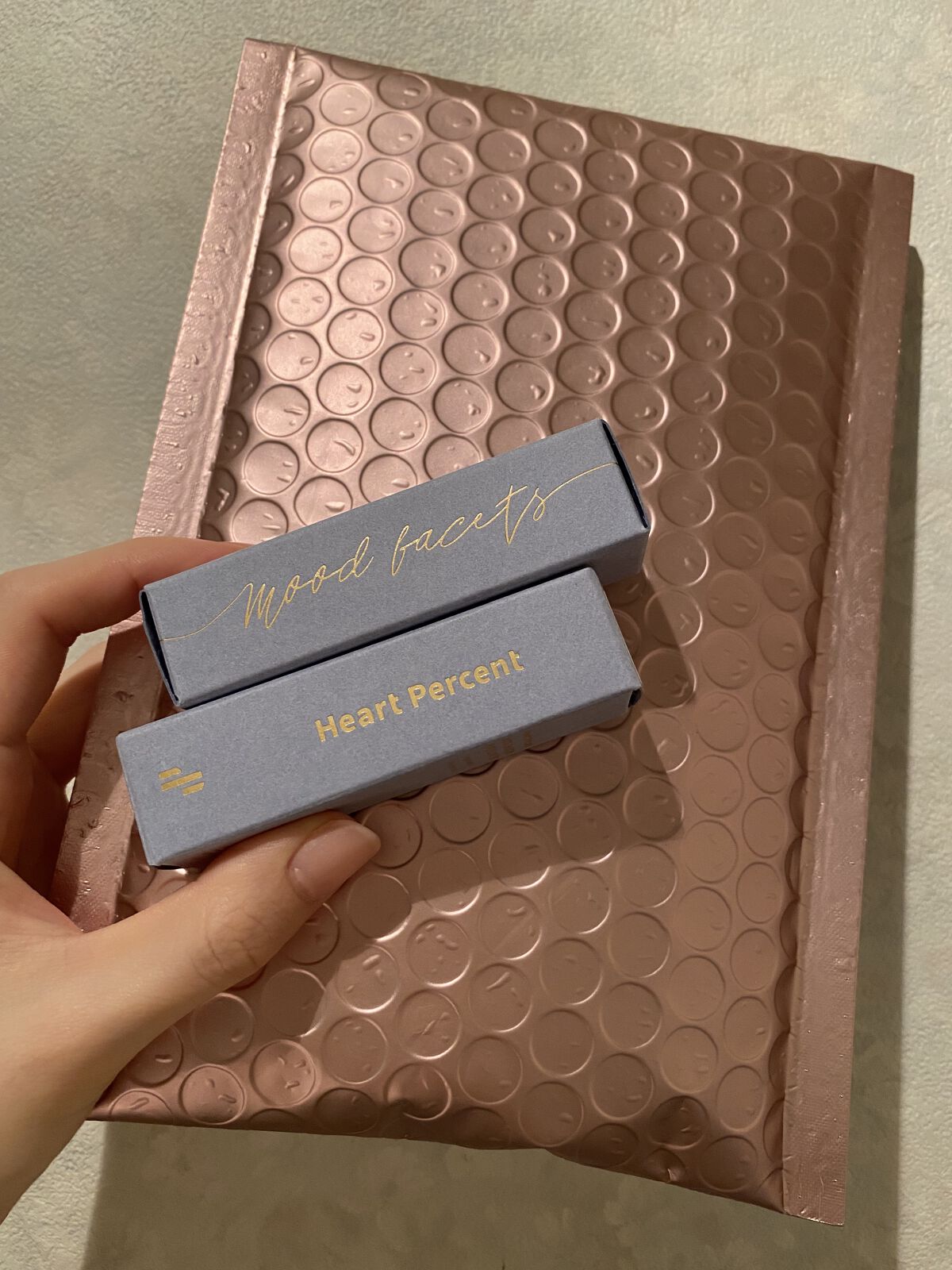 ドットオンムードピュアグロウティント 02 ピンクローズ(Pink Rose)/Heart Percent/リップティントを使ったクチコミ（1枚目）