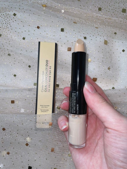 カバーパーフェクション アイディールコンシーラー デュオ/the SAEM/スティックコンシーラーを使ったクチコミ(2枚目)