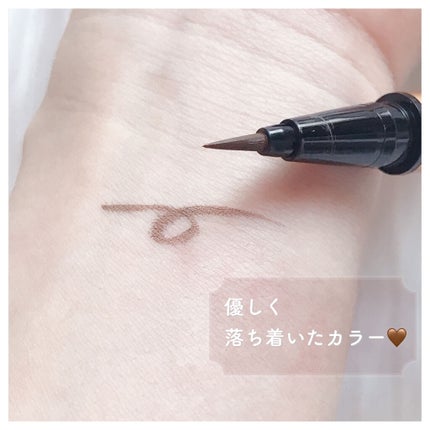 スキルレスライナー/LUMIURGLAS/リキッドアイライナーを使ったクチコミ(2枚目)