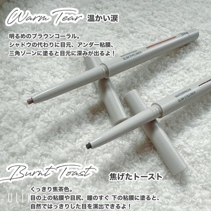 ウォータープルーフ スリム アイライナー/Tooq/ジェルアイライナーを使ったクチコミ(2枚目)