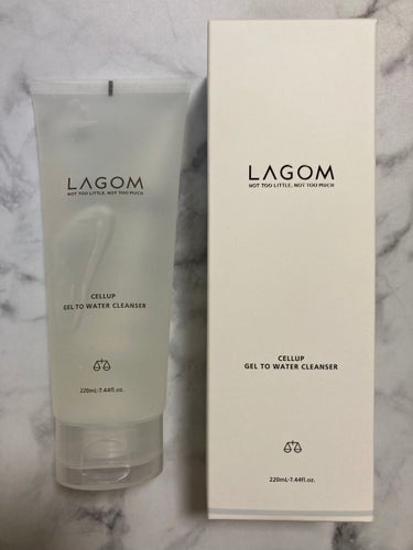 ラゴム ジェルトゥウォーター クレンザー(朝用洗顔)/LAGOM /洗顔フォームを使ったクチコミ（1枚目）