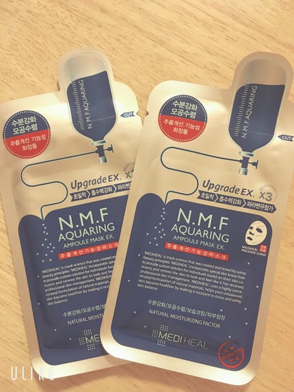N.M.FアクアアンプルマスクJEX/MEDIHEAL/シートマスク・パックを使ったクチコミ(1枚目)