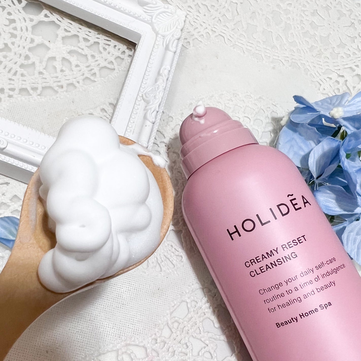 ホリーディア クリーミーリセットクレンジング/HOLIDEA/泡洗顔を使ったクチコミ(4枚目)