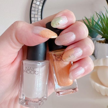 ネイルホリック フローズンシュガー/ネイルホリック/マニキュアを使ったクチコミ(6枚目)