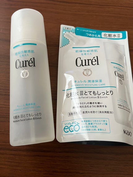 潤浸保湿 化粧水 III とてもしっとり 詰め替え用 130ml/キュレル/化粧水の画像