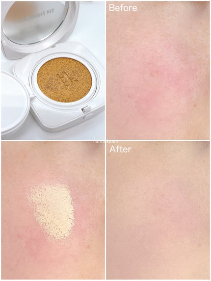 レイヤリングフィットカバークッションEX/TFIT/クッションファンデーションを使ったクチコミ(5枚目)