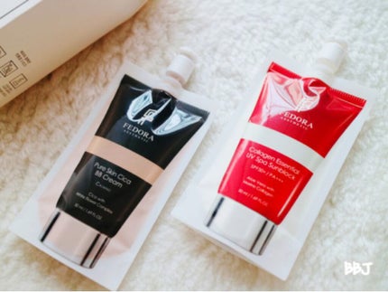 コラーゲン エッセンシャル UV スパ サンブロック/FEDORA AESTHETIC/日焼け止めクリームを使ったクチコミ(1枚目)