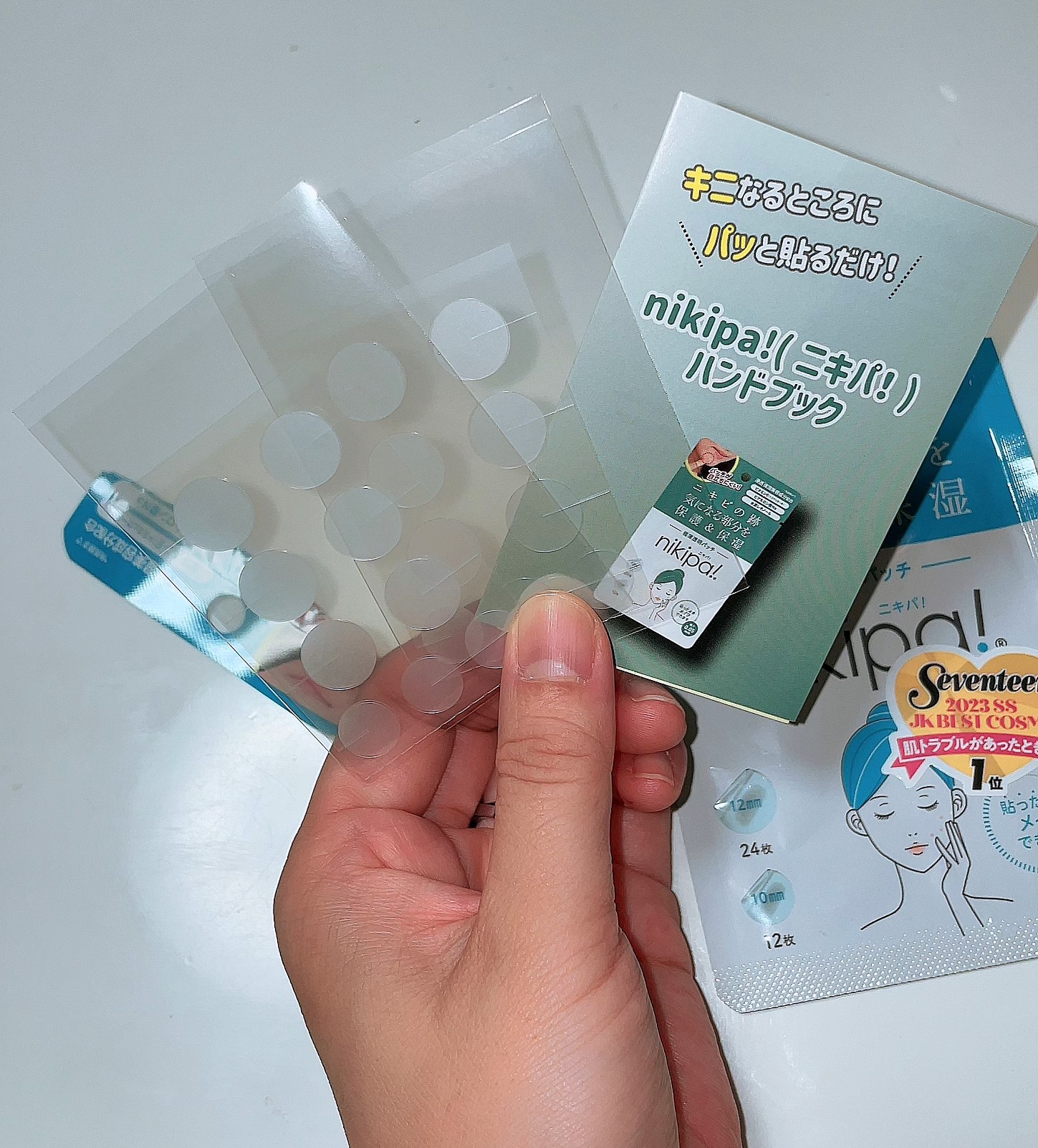 極薄透明パッチ nikipa!/金冠堂/にきびパッチを使ったクチコミ（3枚目）