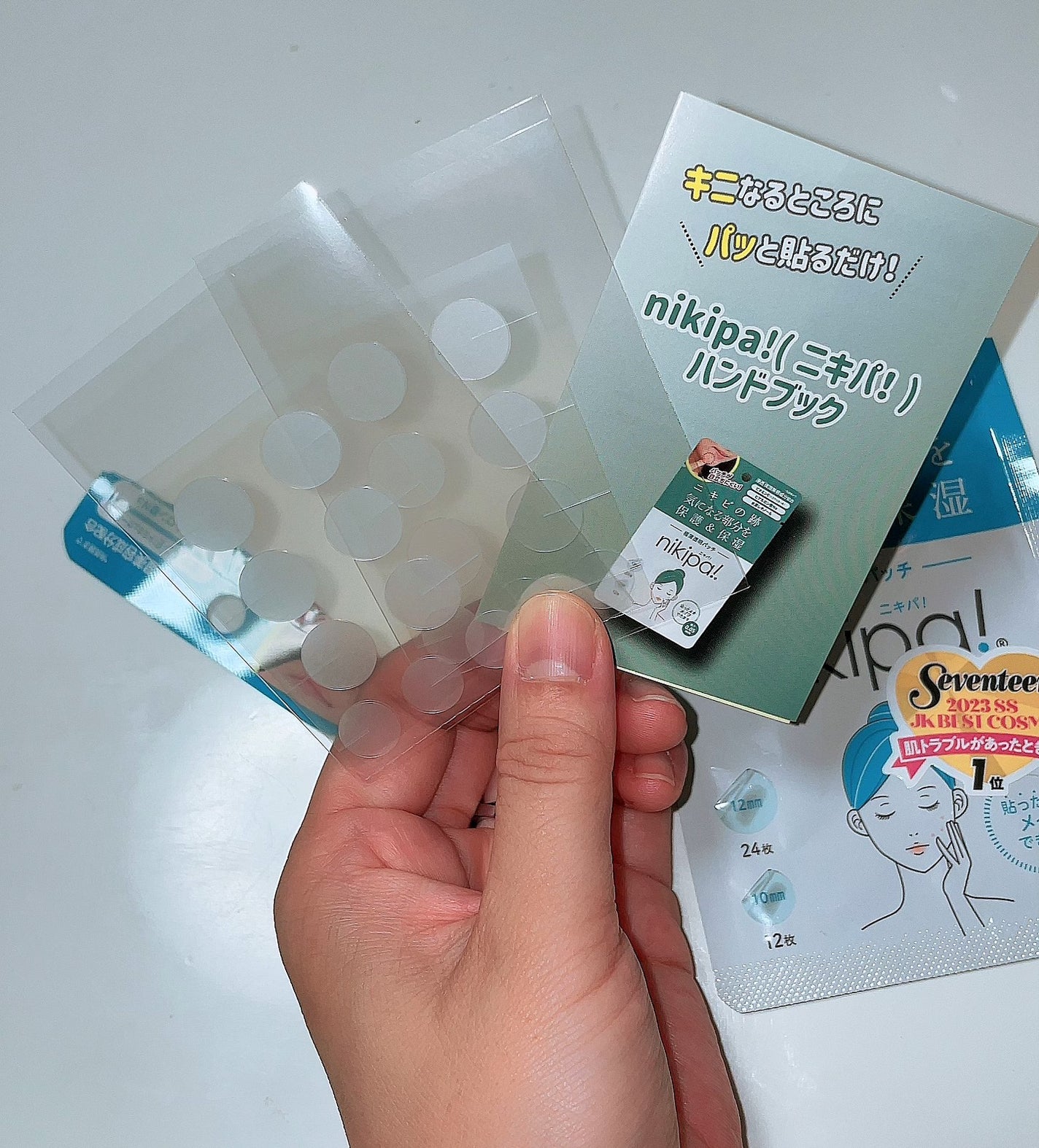極薄透明パッチ nikipa!/金冠堂/にきびパッチを使ったクチコミ(3枚目)