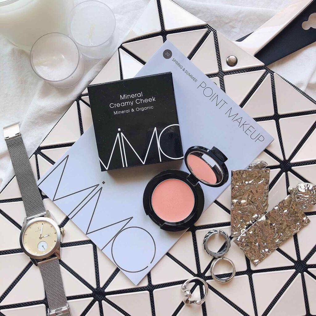 ミネラルクリーミーチーク/MiMC/ジェル・クリームチークを使ったクチコミ(1枚目)