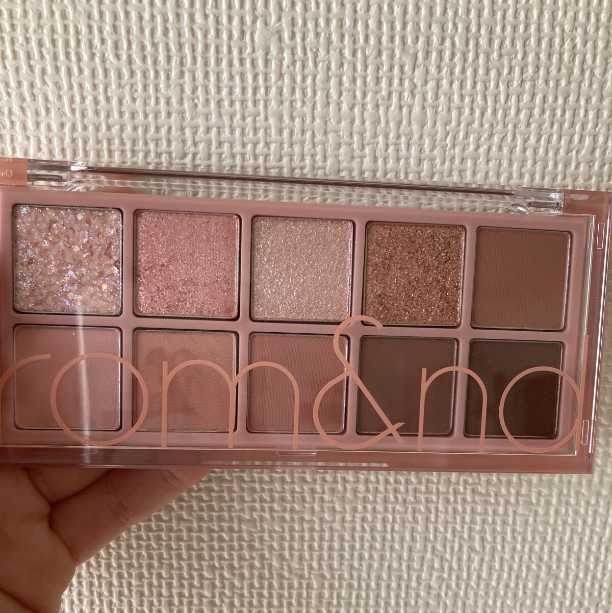 ベターザンパレット/rom&nd/アイシャドウパレットを使ったクチコミ（1枚目）