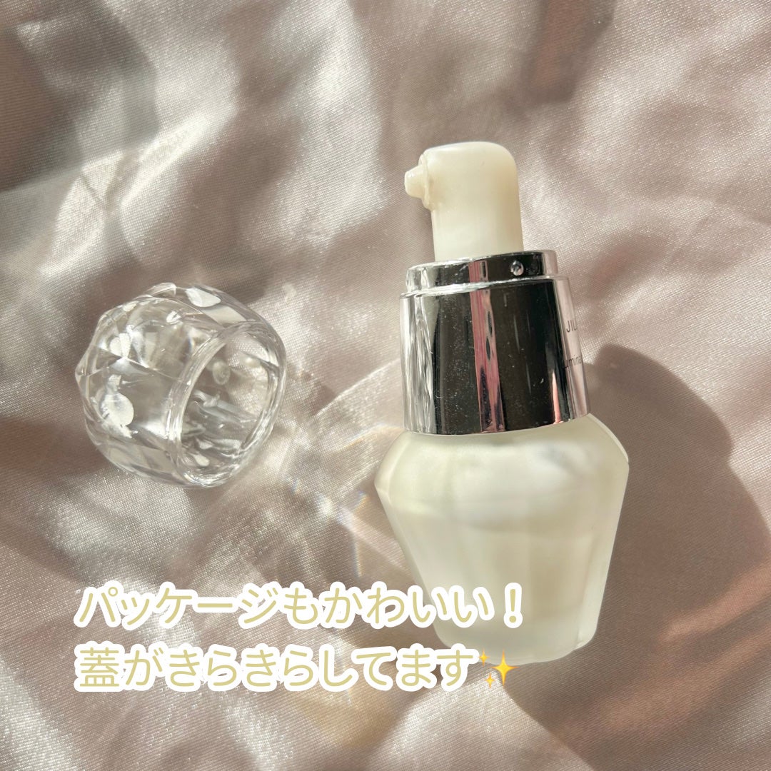 ジルスチュアート イルミネイティング セラムプライマー/JILL STUART/化粧下地を使ったクチコミ(4枚目)