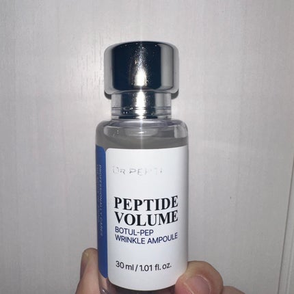 PEPTIDE VOLUME BOTUL-PEP WRINKLE AMPOULE /DR.PEPTI/美容液を使ったクチコミ(1枚目)