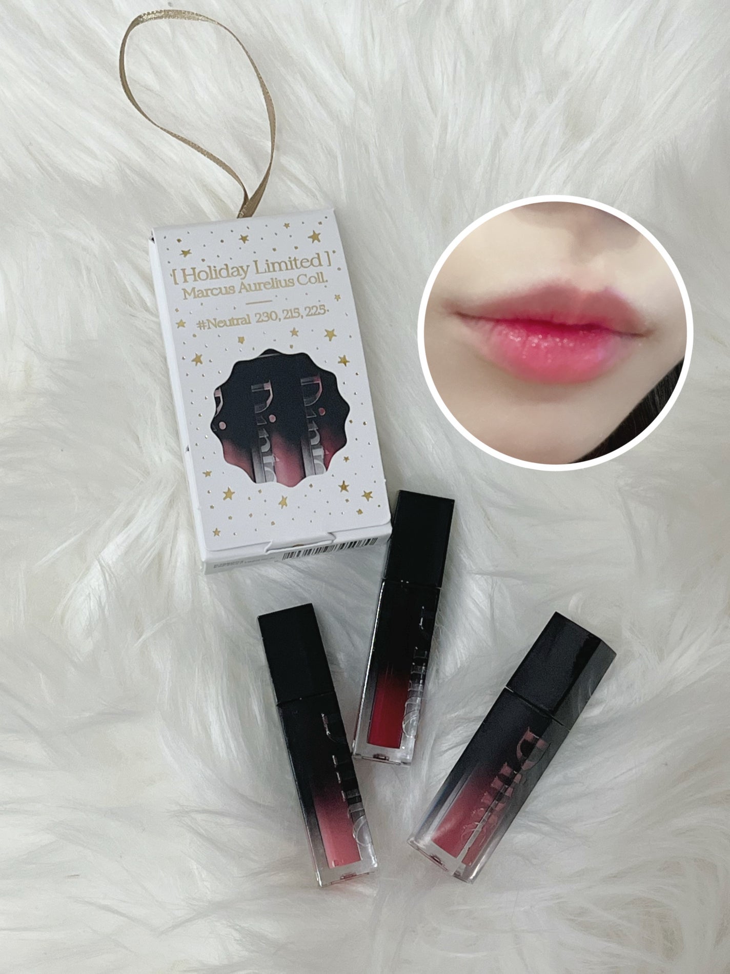 ミニリップトリオブラーグローイリップティント/Dinto/リップティントを使ったクチコミ(1枚目)