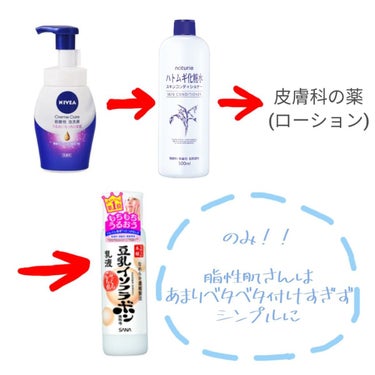 ナチュリエ ハトムギ化粧水(ナチュリエ スキンコンディショナー R )のクチコミ「今回は私が研究に研究を重ねた“朝”のスキンケア方法!!

※あくまで私独自の研究ですので、間違.....」（2枚目）