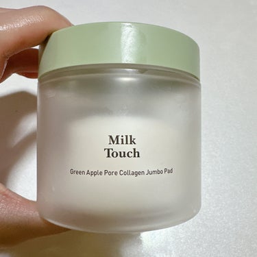 グリーンアップルポアコラーゲンジャンボパッド/Milk Touch/その他スキンケアを使ったクチコミ（2枚目）