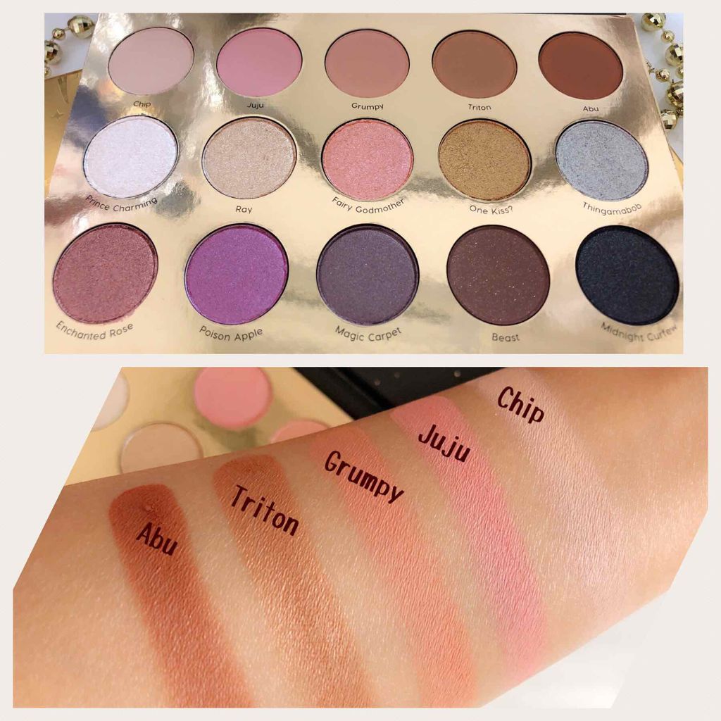 It’s a Princess Thing Shadow Palette/ColourPop/アイシャドウパレットを使ったクチコミ（2枚目）