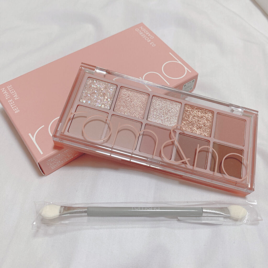 ベターザンパレット/rom&nd/アイシャドウパレットを使ったクチコミ（1枚目）