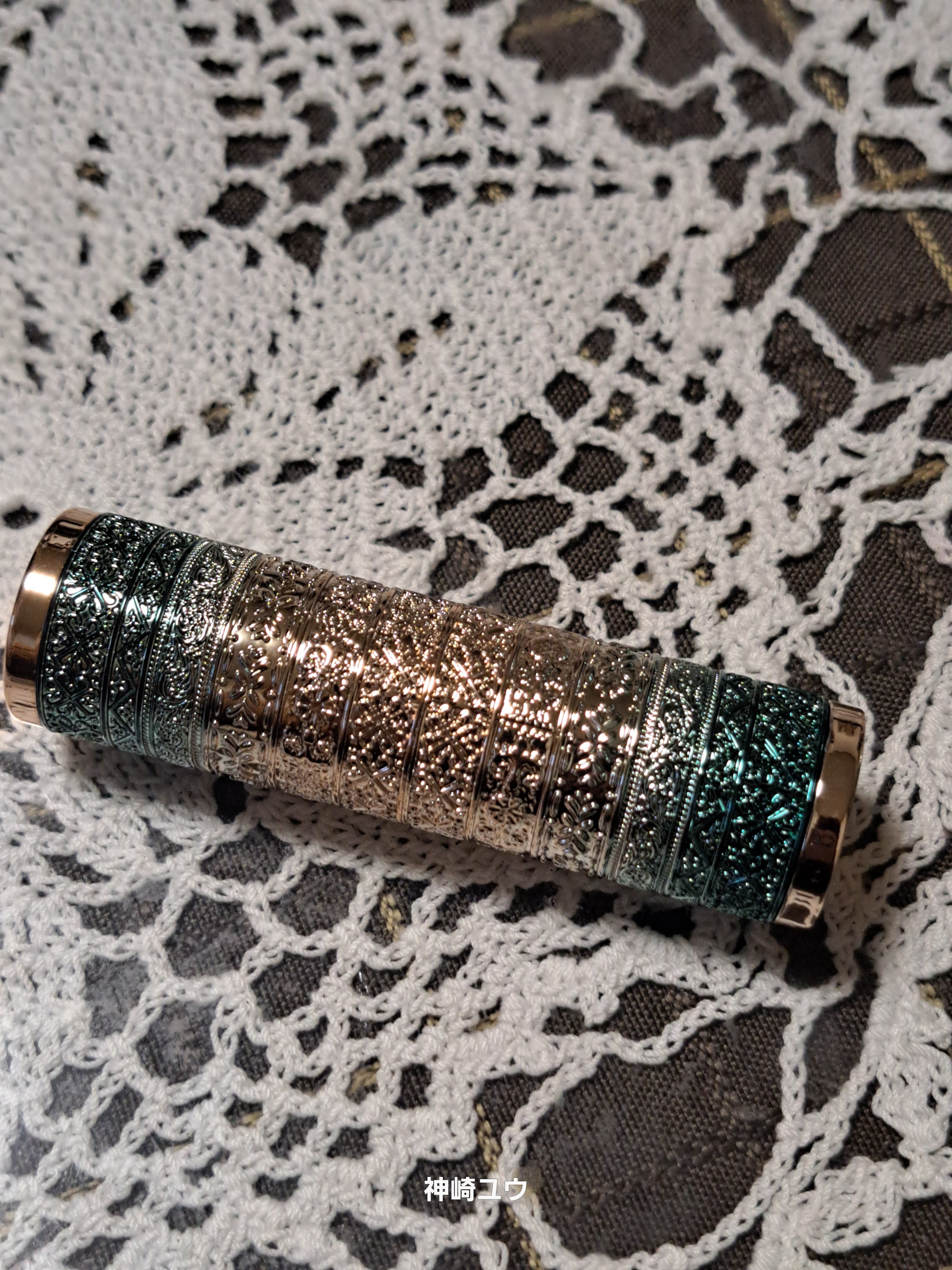 HANRU カラフルなフラワーレリーフリップスティック/gecomo/口紅を使ったクチコミ（1枚目）