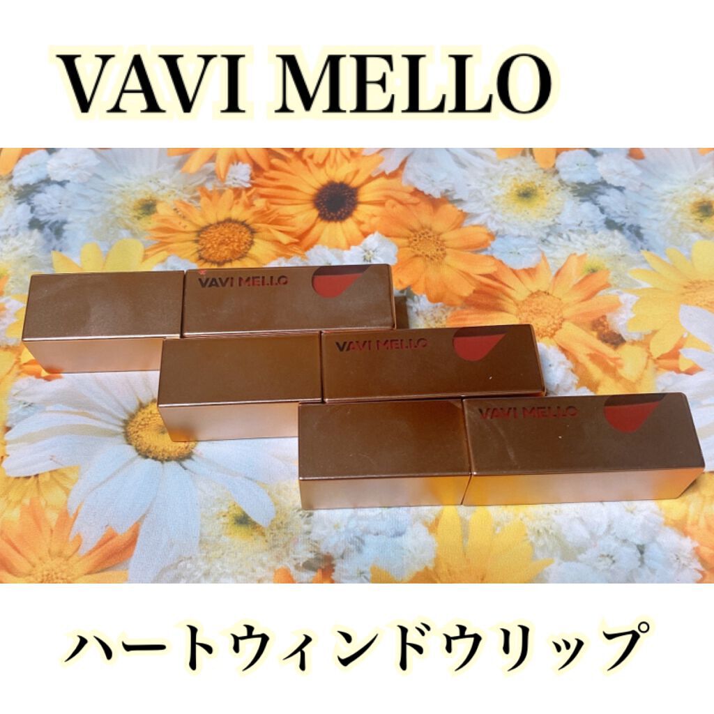 ハートウィンドウリップティントベルベットタイプ/VAVI MELLO/口紅を使ったクチコミ(1枚目)
