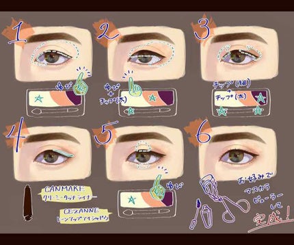 トーンアップアイシャドウ/CEZANNE/アイシャドウパレットを使ったクチコミ(2枚目)