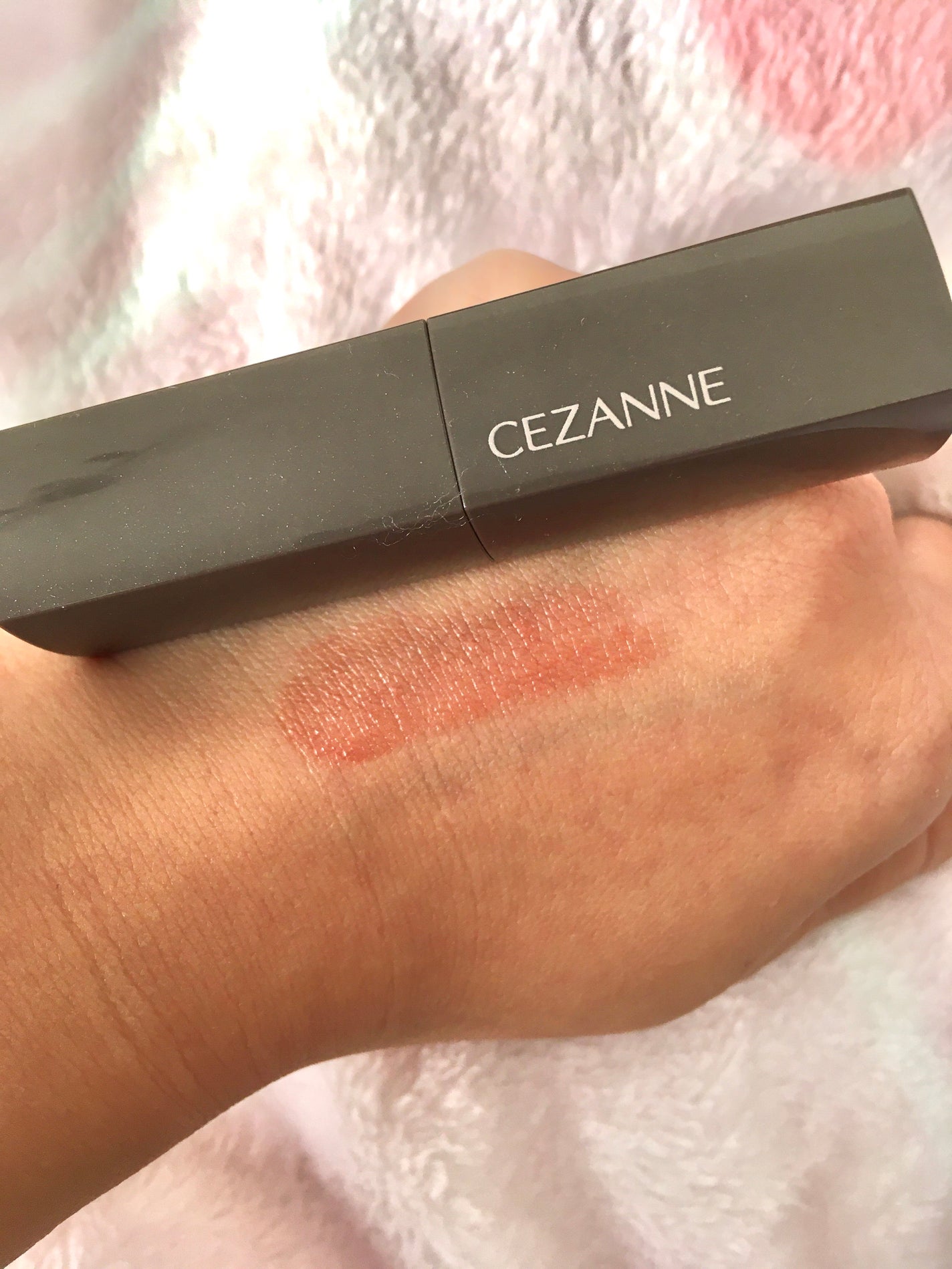 リップカラーシールド/CEZANNE/口紅を使ったクチコミ(1枚目)