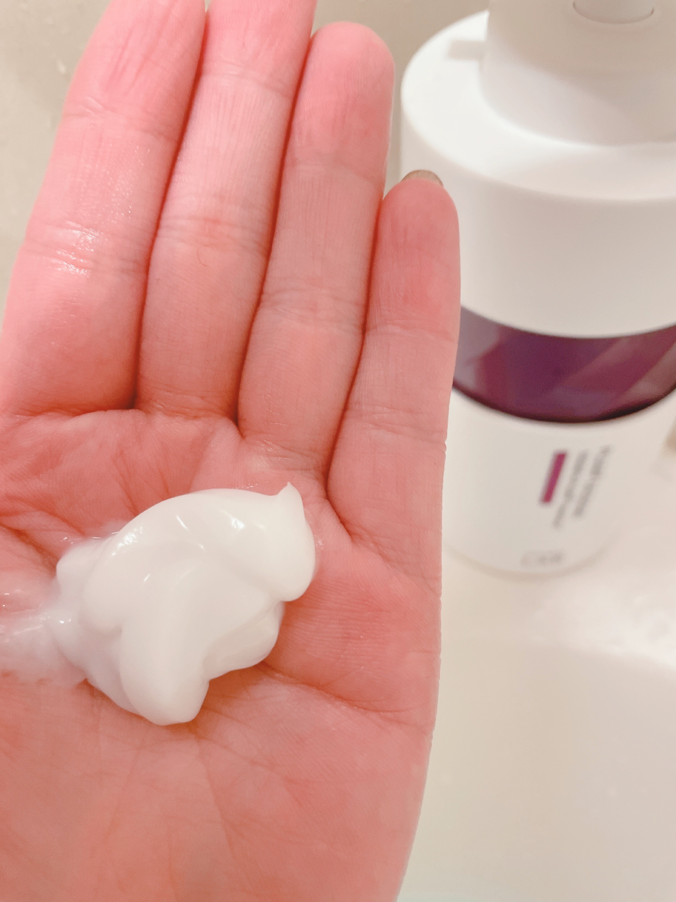 アンレーベル　ラボ　EX　バウンス　シャンプー/ヘアトリートメント/unlabel/市販シャンプーを使ったクチコミ（3枚目）