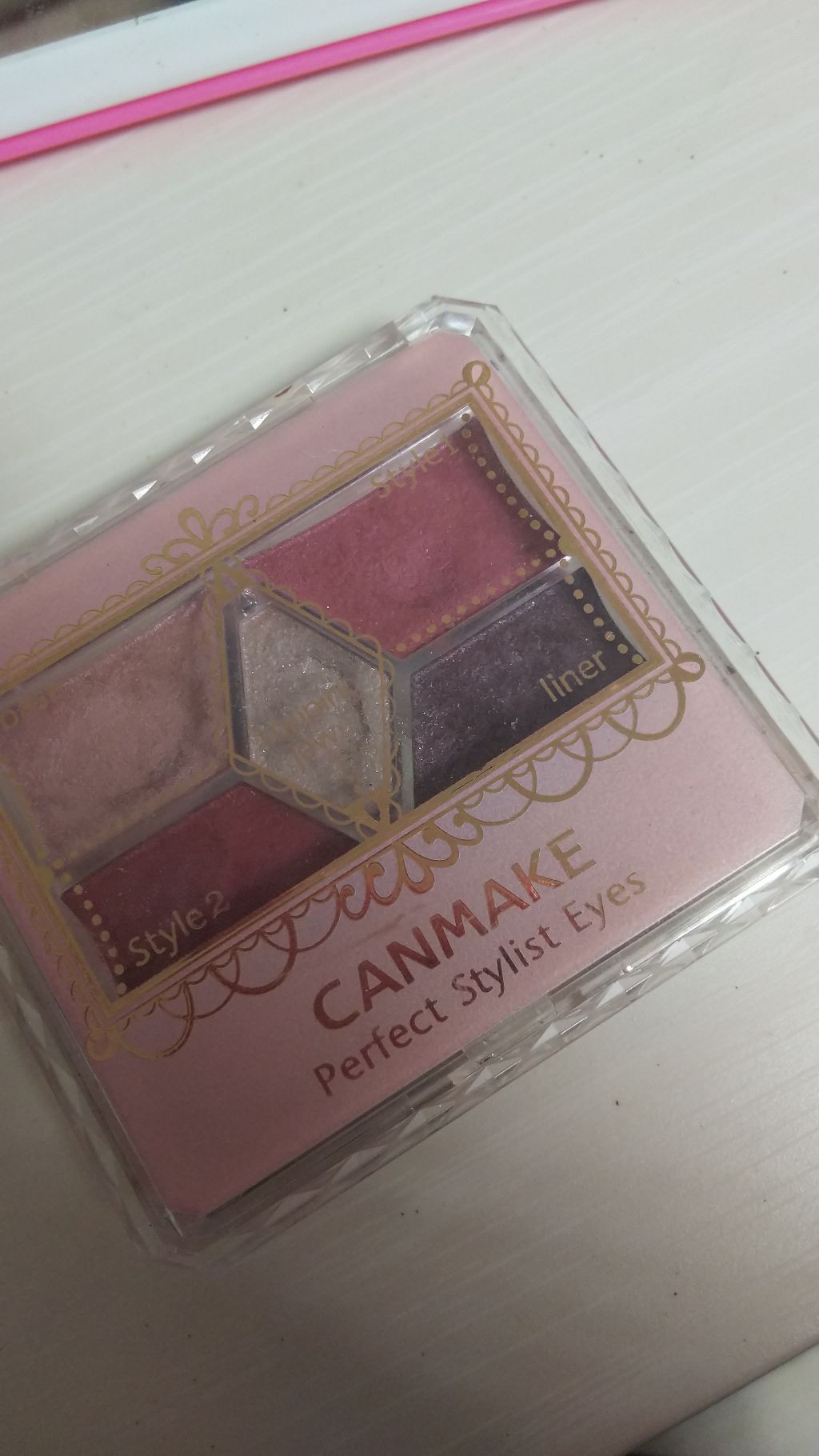 【旧品】パーフェクトスタイリストアイズ/キャンメイク/アイシャドウパレットを使ったクチコミ(1枚目)