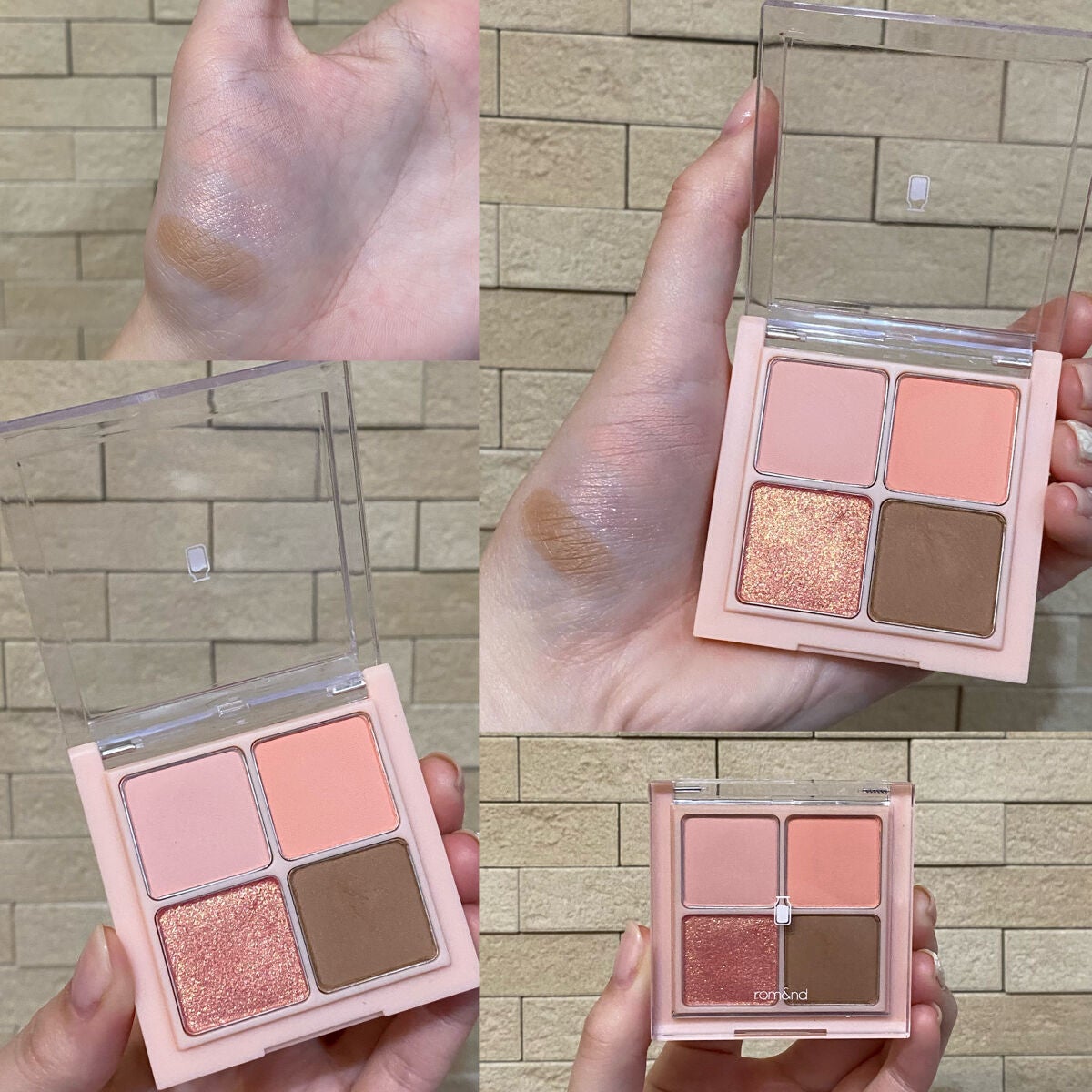 ベターザンアイズ ミルクシリーズ/rom&nd/アイシャドウパレットを使ったクチコミ(7枚目)