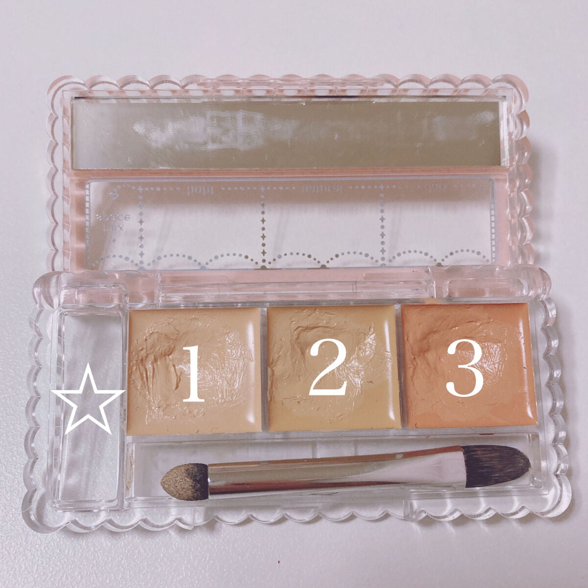 カラーミキシングコンシーラー/キャンメイク/パレットコンシーラーを使ったクチコミ(2枚目)