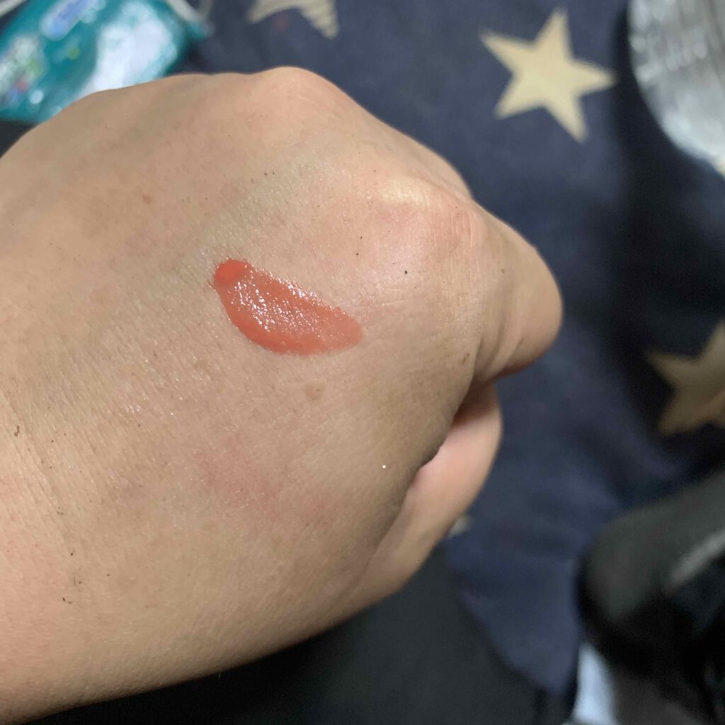 ジューシーラスティングティント 10 ヌーディピーナッツ(NUDY PEANUT)/rom&nd/リップティントを使ったクチコミ（3枚目）