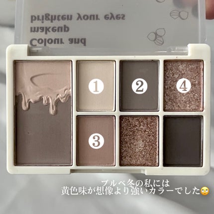xixi アイシャドウ/xixi/アイシャドウパレットを使ったクチコミ(3枚目)